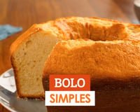 Bolo simples